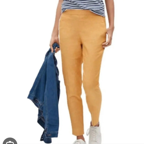 Banana Republic linen blend  Hayden pants SZ 6P - Picture 1 of 7